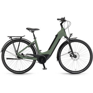 WINORA TRIA N8 WAVE Electric City Bike Green 2023 0